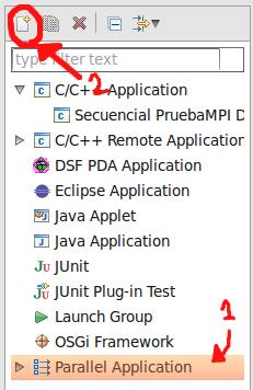 Crear una configuración de ejecución paralela