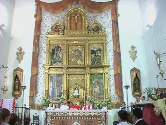Iglesia Santa Ana interior