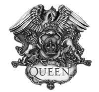 logo de Queen en metal