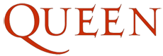 Logo de Queen en rojo
